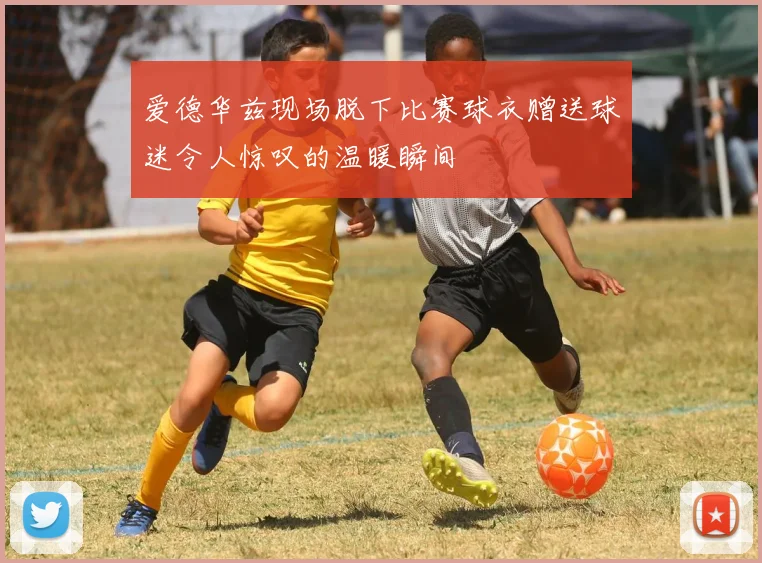 爱德华兹现场脱下比赛球衣赠送球迷令人惊叹的温暖瞬间